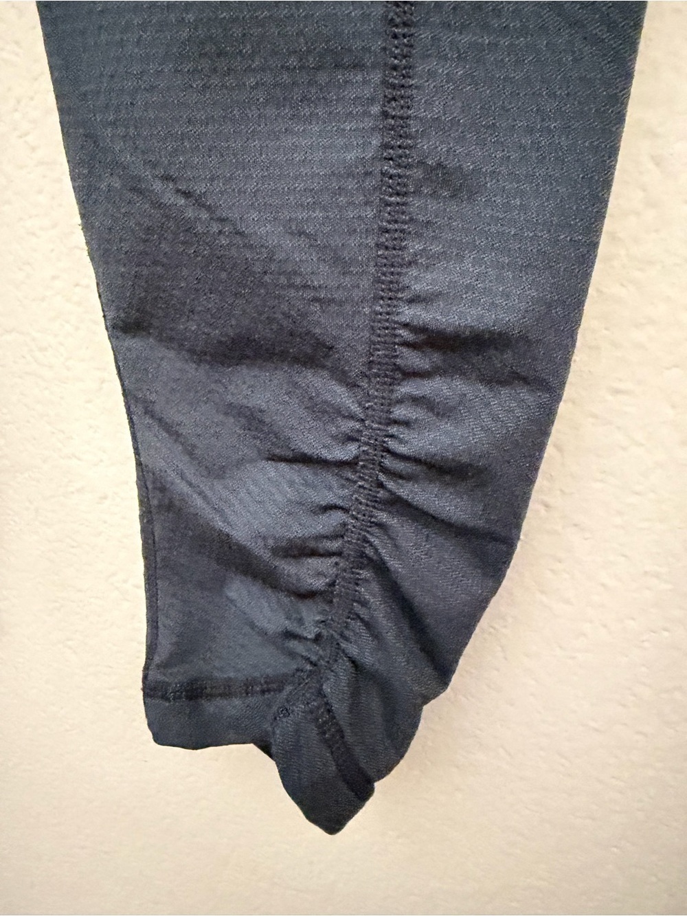 prAna Misty High-Waist Textured Jacquard Ruched Ankle Leggings, Medium - Picture 4 of 7